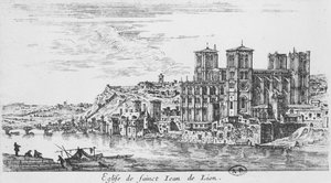 Utsikt over Saint-Jean-katedralen, Lyon