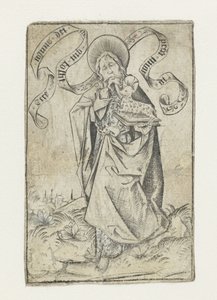Johannes evangelisten av Israhel van Meckenem