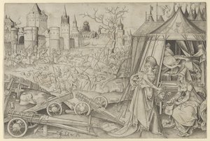 Judith med lederen av Holophernes,.n.d. av Israhel van Meckenem