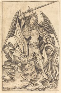 Saint Michael, ca. 14701480. av Israhel van Meckenem