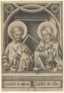 De hellige Thomas og Jakob den Lille, fra The Apostles,.n.d.
