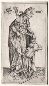 St. Martin. av Israhel van Meckenem