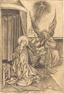 Bebudelsen, ca. 14801490. av Israhel van Meckenem