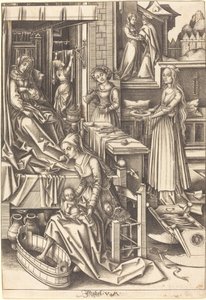 Jomfruens fødsel, ca. 14901500.