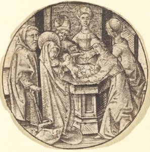 Omskjæringen, ca. 14701480. av Israhel van Meckenem