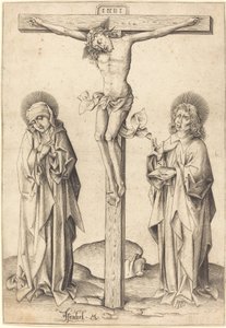 Korsfestelsen, ca. 1480. av Israhel van Meckenem