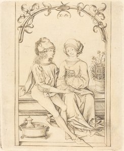 The Lovers, ca. 1490. av Israhel van Meckenem