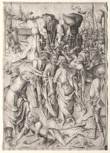 The Passion: Kristus tatt til fange. av Israhel van Meckenem