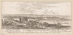 Utsikt over Lyon fra Mr Pions hus Veue de Lyon du Chemin neuf de la maison Monsieur Pion (tittel på objekt)
