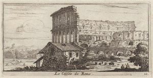 Colosseum i Roma av Israël Silvestre