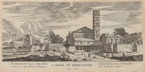 S. Croce i Jerusalem av Israël Silvestre