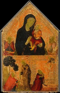 Madonna og barn med de hellige Michael og døperen Johannes, Noli Me Tangere...