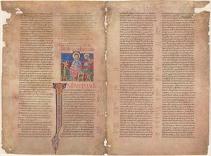 Sankt Markus av Italian 12th Century