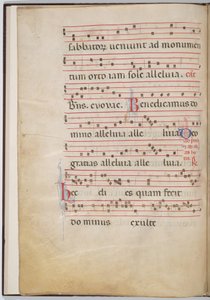 Blad 4 fra et antifonalt fragment (verso)