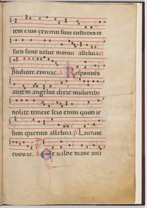 Blad 4 fra et antifonalt fragment