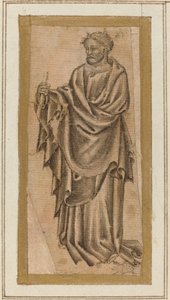 Stående apostel av Italian 15th Century