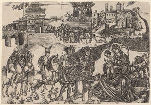Tilbedelsen av magiene av Italian 16th Century