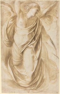 En engel av Italian 17th Century