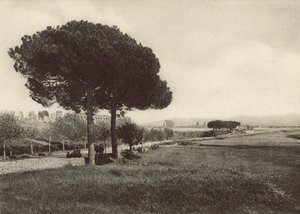 Akvedukten til Claudius på den nye Appian-veien av Italian Photographer