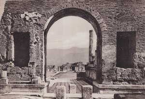 Arco Di Nero, Neros bue (s/h-bilde) av Italian Photographer