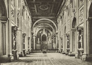 Basilica of S John Lateranus, innvendig av Italian Photographer