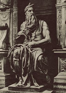 Church of S Pietro in Vincoli, Moses of Michelangelo av Italian Photographer