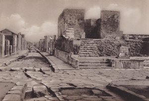 Empio Della Fortuna, Temple of Fortune (s/h-bilde) av Italian Photographer