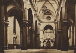 Firenze / Firenze: Interiør av Duomo (s/h foto) av Italian Photographer