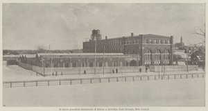 Edisons grandiose nye laboratorium i Lewellyn Park (Orange, New Jersey) av Italian Photographer