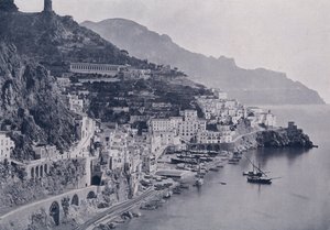 Italia: Amalfi (s/hvitt bilde) av Italian Photographer
