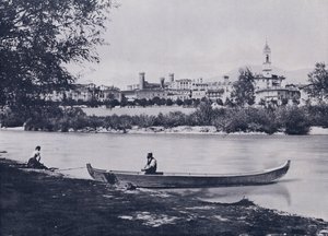 Italia: Ivrea (s/hvitt bilde) av Italian Photographer