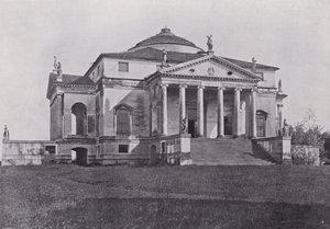 Italia: Palladios Villa Rotonda, nær Vicenza (s/h-bilde) av Italian Photographer