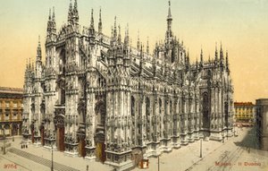 Milano, Italia, katedralen av Italian Photographer