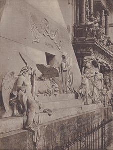 Monumento A Canova (s/hvitt bilde) av Italian Photographer