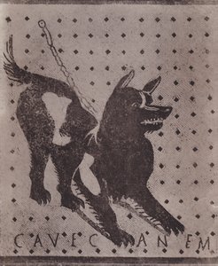 Mosaikk, Hulehund, Mosaikk, Hulehund (s/hvitt bilde) av Italian Photographer