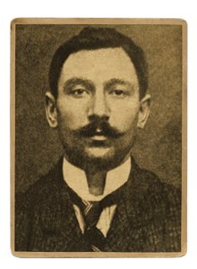 Krusbilde av Vincenzo Peruggia, italiensk maler som stjal Mona Lisa fra Louvre 21. august av Italian Photographer