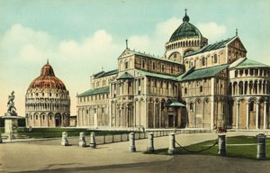 Pisa: Katedralen (fargefoto) av Italian Photographer