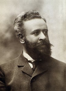 Portrett av Alberto Franchetti (1860-1942) italiensk komponist