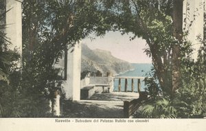 Ravello, Italia, Belvedere av Palazzo Rufolo av Italian Photographer