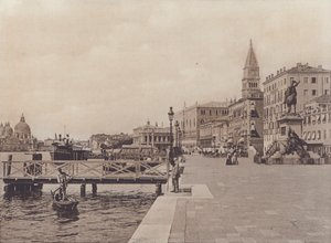 Riva Degli Schiavoni (s/h-bilde) av Italian Photographer