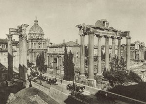Forum Romanum med de nye utgravningene av Italian Photographer