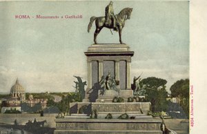 Roma, Italia, Garibaldi-monumentet av Italian Photographer