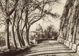 St Peters sett fra Janiculus av Italian Photographer