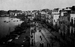 Taranto, Gamlebyen, Panorama (s/h foto) av Italian Photographer