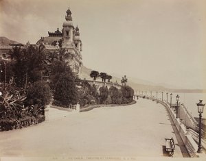 Teateret i Montecarlo, fyrstedømmet Monaco av Italian Photographer