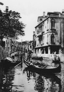 Venezia, Rio Priuli (s/h-bilde) av Italian Photographer
