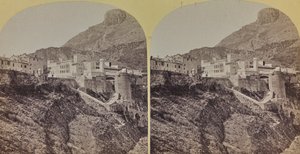 Utsikt over palasset til prinsene i fyrstedømmet Monaco av Italian Photographer