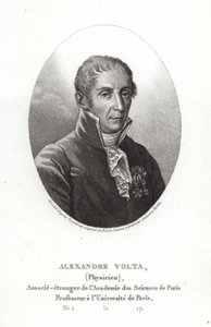 Alexander Volta av Italian School