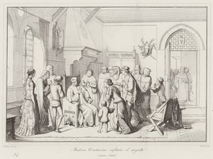 Andrea Contarini nekter dogatoen av Italian School