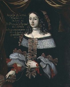 Angela Adorni, Prioresse av The Pious House of Spinsters av Italian School